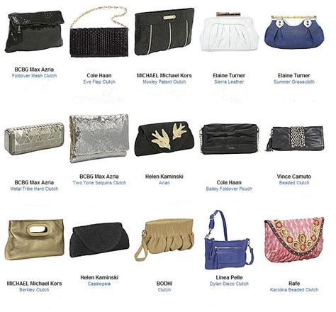 types of baguette purses